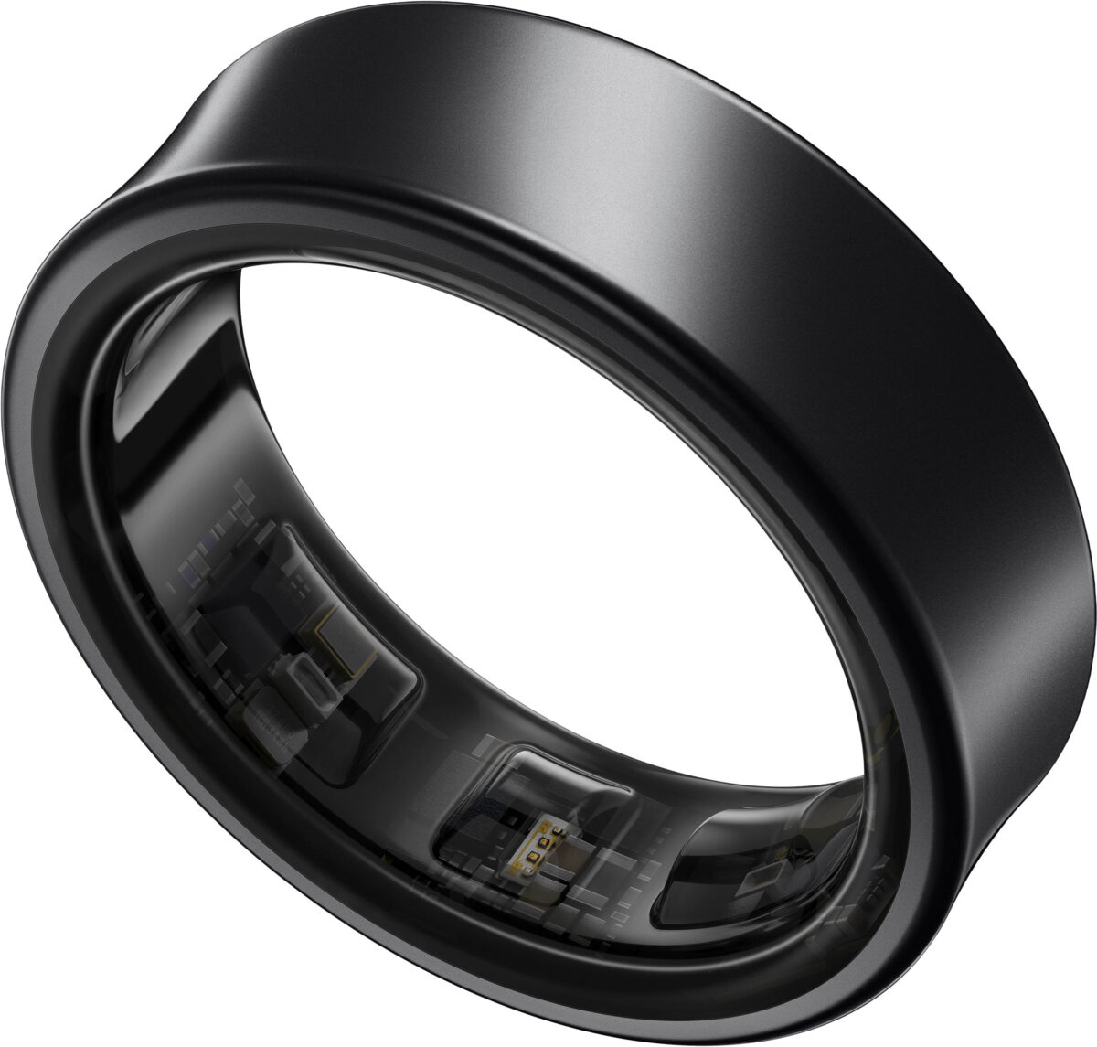 Samsung - Galaxy Ring Size Before You Buy Size 5 - Titanium Black