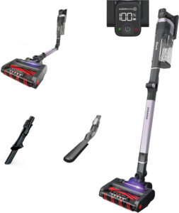 Shark – Stratos MultiFLEX Cordless Stick Vacuum with Clean Sense IQ and Odor Neutralizer DuoClean Powerfins HairPro – Ash Purple