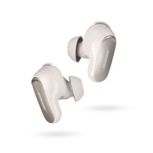 Bose – QuietComfort Ultra True Wireless Noise Cancelling In-Ear Earbuds – White Smoke