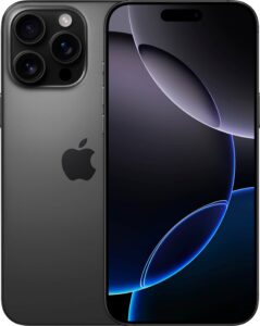 Apple – iPhone 16 Pro Max 512GB – Apple Intelligence – Black Titanium (Unlocked)