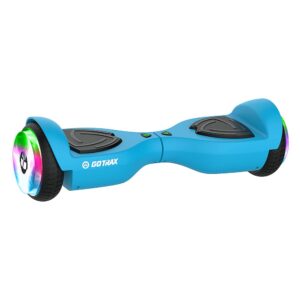 GoTrax – Drift Hoverboard w/3.1 mi Max Range  w/6.2 mph Max Speed – Blue