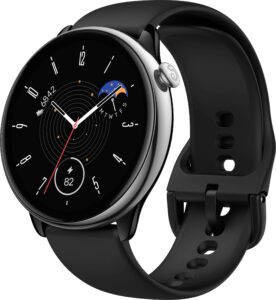 Amazfit – GTR Mini Smartwatch 32.5 Stainless Steel – Black