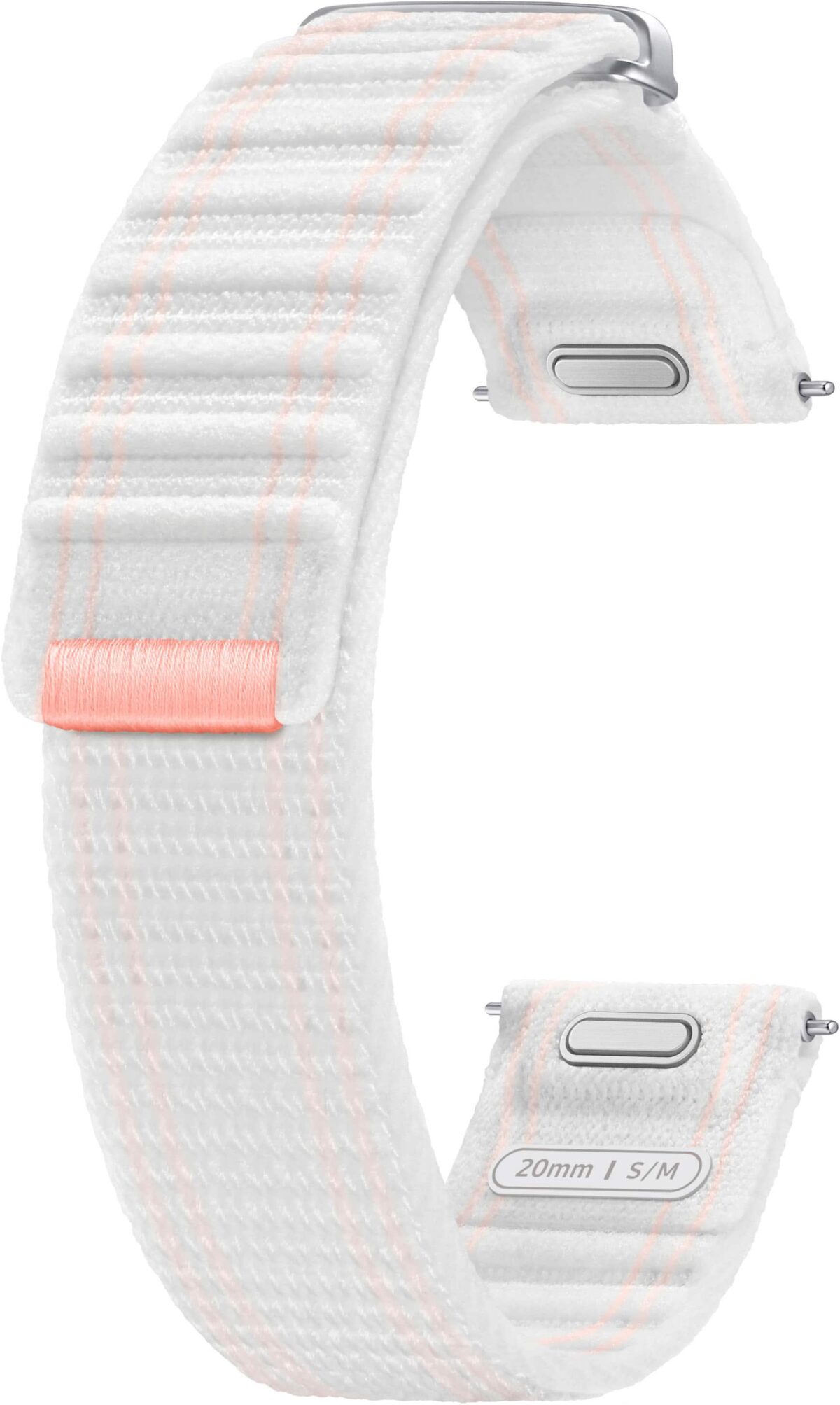 Samsung - Galaxy Watch7 Fabric Band S/M - White