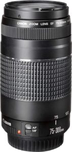 Canon – EF75-300mm F4-5.6 III Telephoto Zoom Lens for EOS DSLR Cameras – Multi