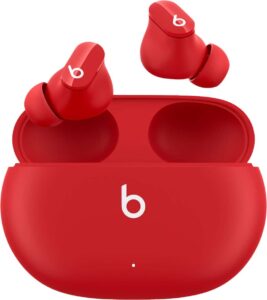 Beats Studio Buds Totally Wireless Noise Cancelling Earbuds – Beats Red