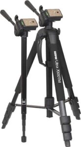 Sunpak – PlatinumPlus Ultra 7000 2-in-1 70″ Tripod and Monopod – Silver