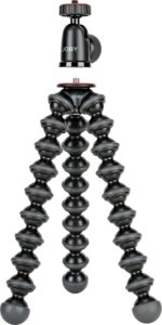 JOBY – GorillaPod 1K Kit 15″ Tripod – Black/Red/Charcoal