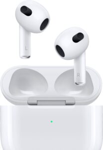 Apple – AirPods (3rd generation) with Lightning Charging Case – White