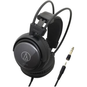 Audio-Technica – SonicPro ATH-AVC400 Wired Over-the-Ear Headphones – Black