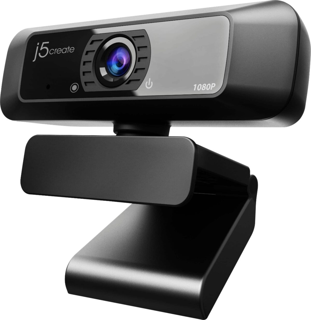 j5create - USB HD Webcam with 360 Rotation - Black