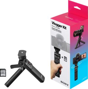 Sony – Creator Accessory Kit/Vlogger Kit – Black