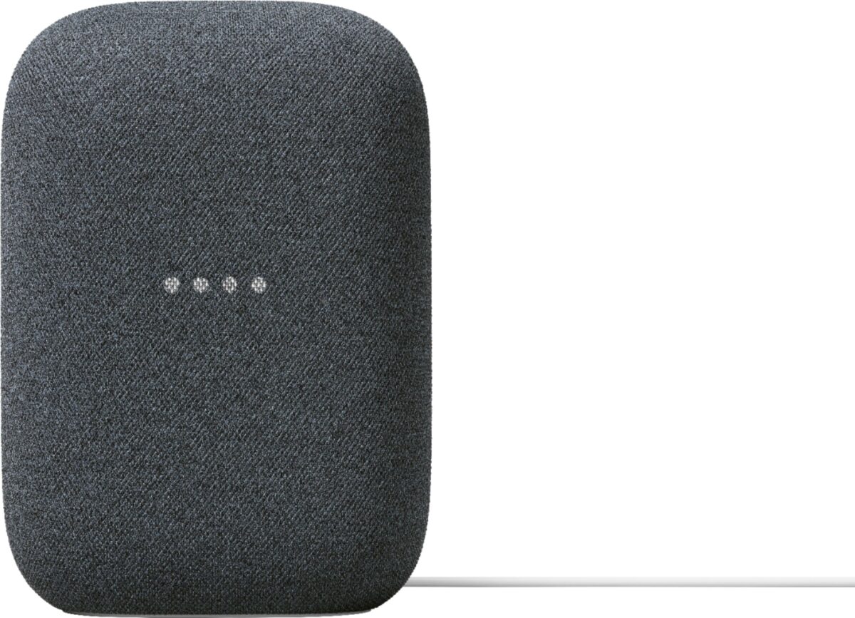 Google - Nest Audio - Smart Speaker - Charcoal