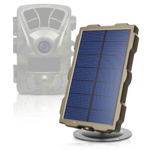 Solar Panel for Rexing H1 H1 Blackhawk H2 H3 H6 Trail Camera – Green