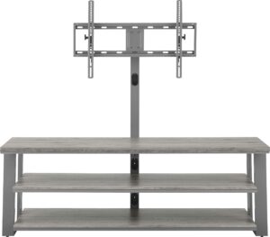 Insignia – TV Stand for Most Flat-Panel TVs Up to 75″ – Gray