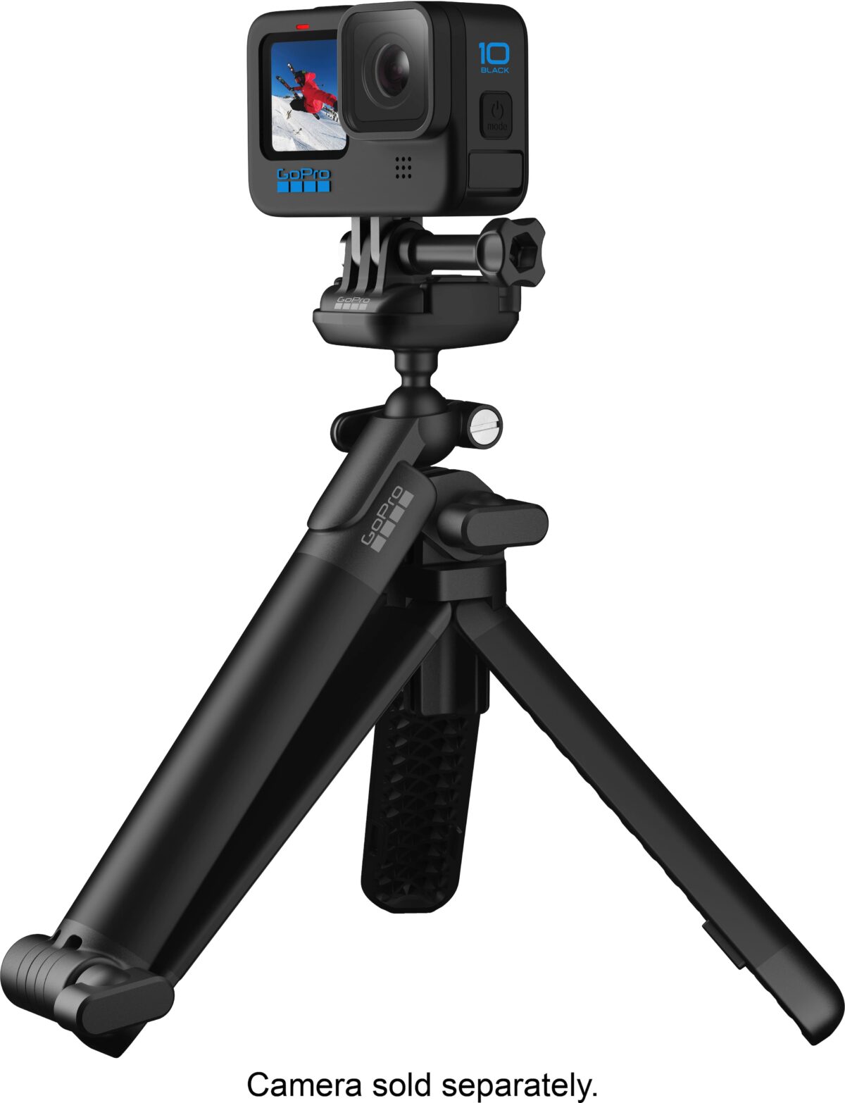 GoPro - 3-Way 2.0 19.5" Tripod - Black