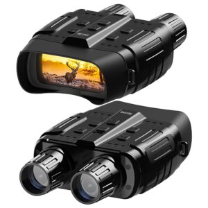 Rexing – B1 10 x 25 Digital Night Vision Binoculars Infrared (IR) Digital Camera – Maverick