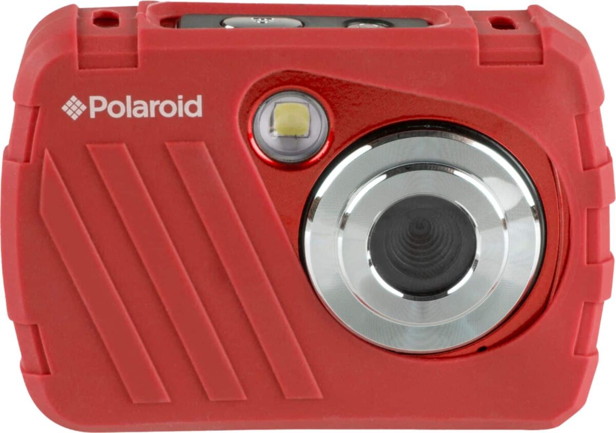 Polaroid - 16MP Waterproof Digital Camera - Red