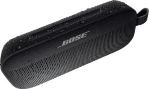 Bose – SoundLink Flex Portable Bluetooth Speaker with Waterproof/Dustproof Design – Black