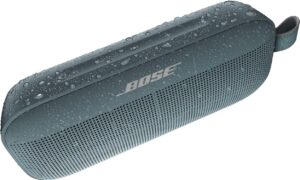 Bose – SoundLink Flex Portable Bluetooth Speaker with Waterproof/Dustproof Design – Stone Blue