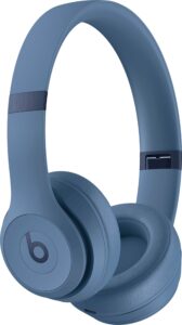 Beats – Solo 4 True Wireless On-Ear Headphones – Slate Blue