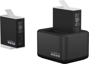 GoPro – Enduro Dual Battery Charger + Battery (HERO12 Black/HERO11 Black/HERO10 Black/HERO9 Black) – Black