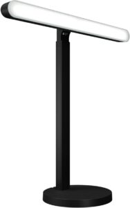 Logitech – Litra Beam Premium LED Streaming Light with TrueSoft Technology and Brightness/Color Temperature Settings – Black