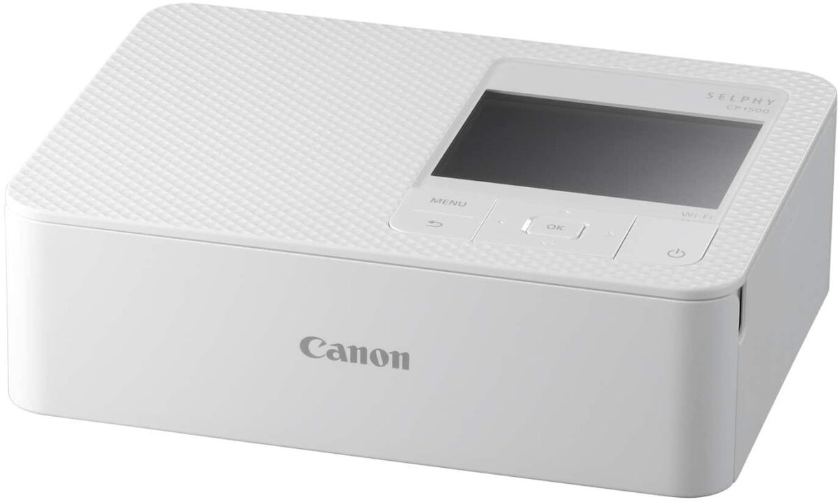 Canon - SELPHY CP1500 Wireless Compact Photo Printer - White