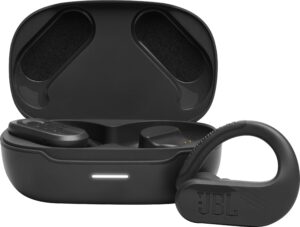 JBL – Endurance Peak 3 Dust and Waterproof True Wireless Active Earbuds – Black