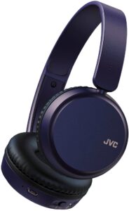 JVC – Wireless Deep Bass On-Ear Headphones – Blue