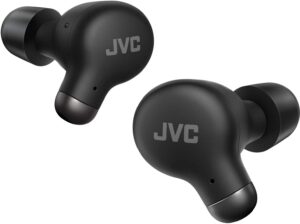 JVC – Marshmallow Plus True Wireless Headphones with Noise Cancelling – Black