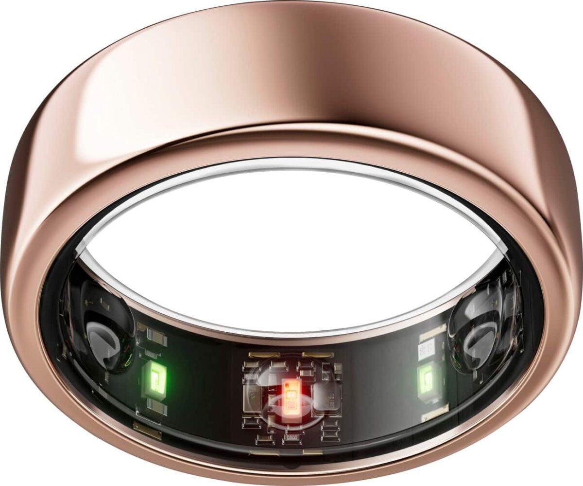 Oura Ring Gen3 - Horizon - Size Before You Buy - Size 10 - Rose Gold