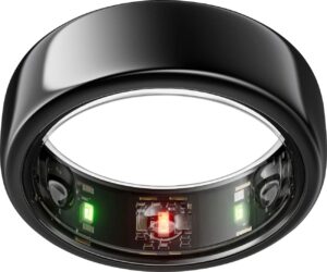 Oura Ring Gen3 – Horizon – Size Before You Buy – Size 10 – Black