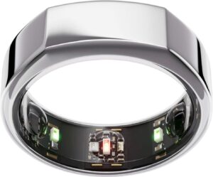 Oura Ring Gen3 – Heritage – Size Before You Buy – Size 11 – Silver