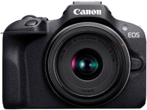 Canon EOS R100 – digital camera RF-S 18-45mm F4.5-6.3 IS STM lens 55-210mm F5.0-7.1 IS STM lens