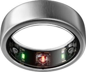 Oura Ring Gen3 – Horizon – Size Before You Buy – Size 10 – Brushed Titanium