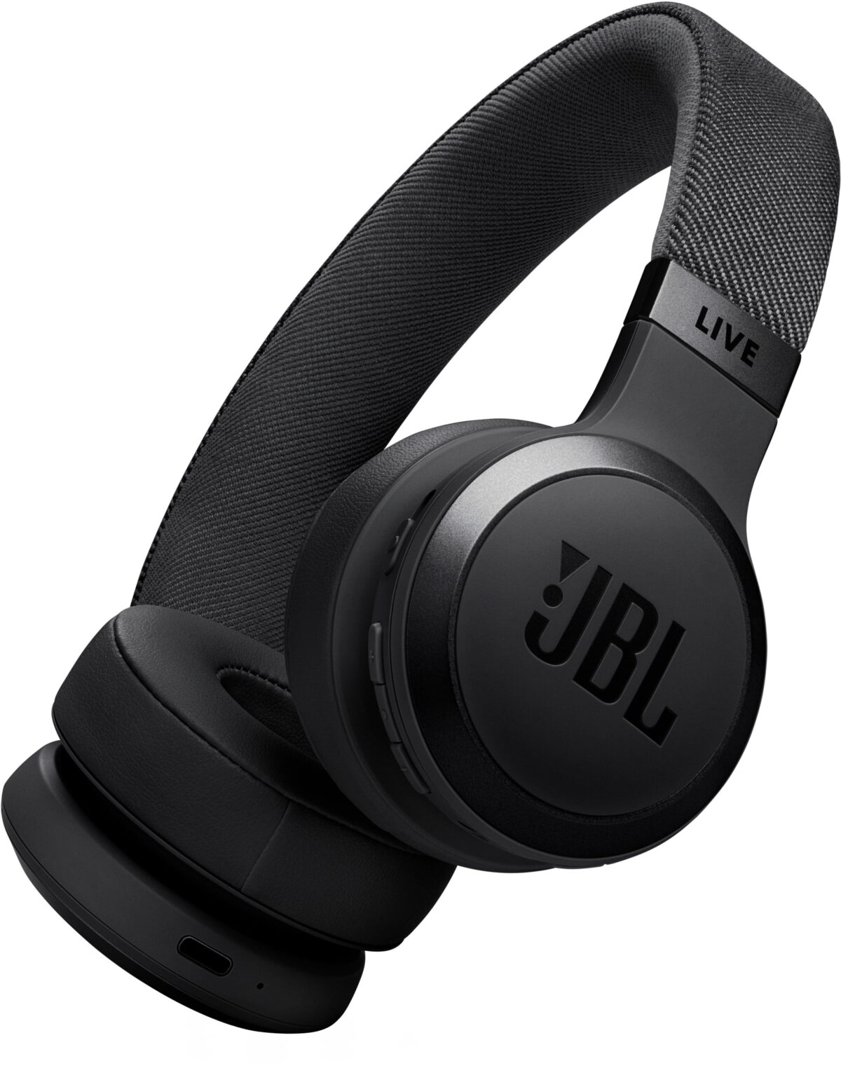 JBL - Live 670NC Wireless On-Ear Headphones with True Adaptive Noise Cancelling - Black