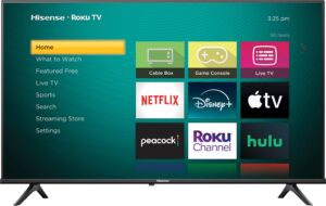 Hisense – 32″ Class A4 Series Full HD 1080P Smart Roku TV (2024)