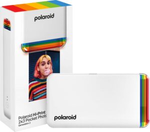 Polaroid – Hi-Print 2×3 Pocket Photo Printer Generation 2 – White