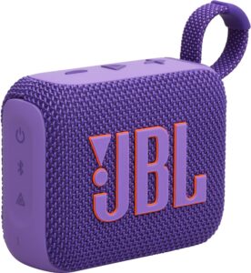 JBL – Go 4 Portable Bluetooth Speaker – Purple