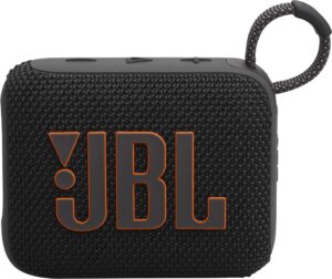 JBL – Go 4 Portable Bluetooth Speaker – Black