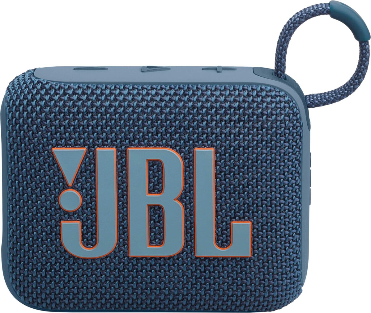 JBL - Go 4 Portable Bluetooth Speaker - Blue