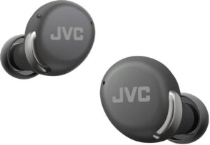 JVC – In-Ear True Wireless Noise Canceling Headphones – Black