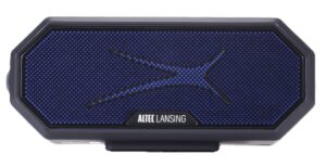 Altec Lansing – Bluetooth HydraBlast 2.0 EverythingProof Portable Speaker – Black/Blue