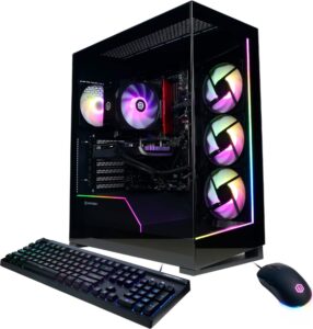 CyberPowerPC – Gamer Master Gaming Desktop – AMD Ryzen 7 8700F – 16GB Memory – NVIDIA GeForce RTX 4060 8GB – 2TB SSD – Black