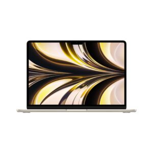 Apple – MacBook Air 13.6″ Laptop – M2 chip Built for Apple Intelligence – 8GB Memory – 256GB SSD – Starlight