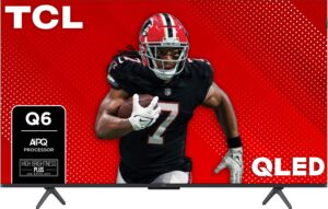 TCL – 50″ Class Q6-Series 4K UHD HDR QLED Smart Google TV (2024)