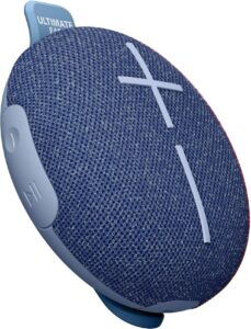 Ultimate Ears – MINIROLL Ultra-Portable Waterproof Bluetooth Speaker with 131 ft Range – Majestic Blue