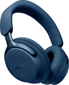 Bose – QuietComfort Ultra Wireless Noise Cancelling Over-the-Ear Headphones – Lunar Blue