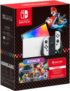 Nintendo Switch  OLED Model Mario Kart 8 Deluxe Bundle – Multi