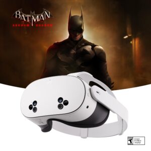 Meta Quest 3S 128GB  Get Batman Arkham Shadow and a 3-Month Trial of Meta Quest+ Included  All-In-One Headset - White